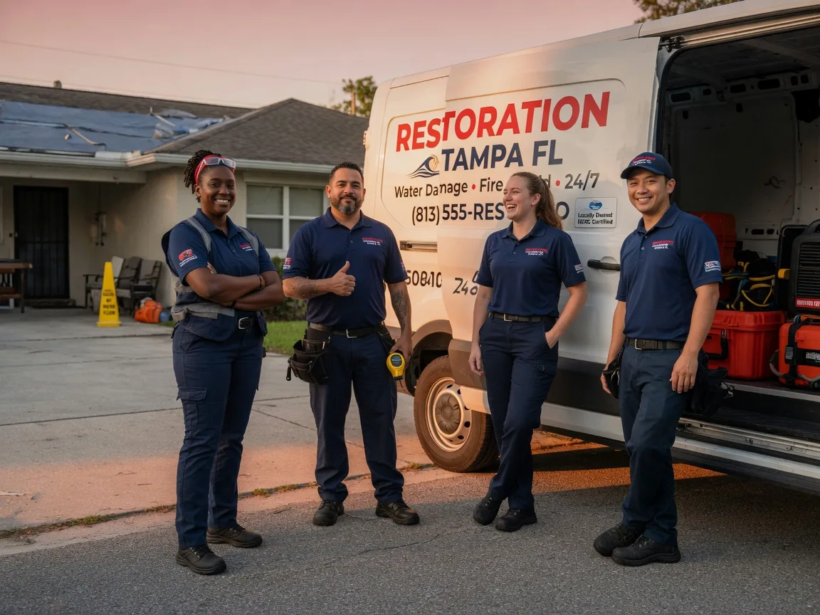Water Damage Restoration company in Whiteland, IN